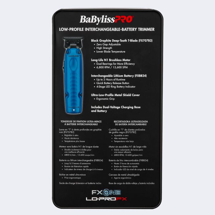 BaBylissPRO FXONE LO- PROFX Blue TRIMMER
