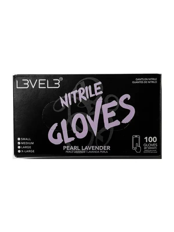 L3VEL3 Professional Nitrile Gloves - 100pk