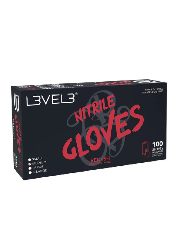 L3VEL3 Professional Nitrile Gloves - 100pk