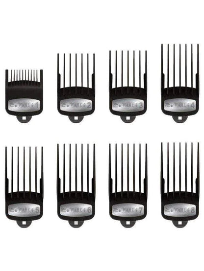 Wahl Premium Cutting Guide Combs - 8 Pack