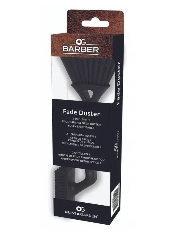 Olivia Garden OG Barber 2 in 1 Fade Brush & Neck Duster