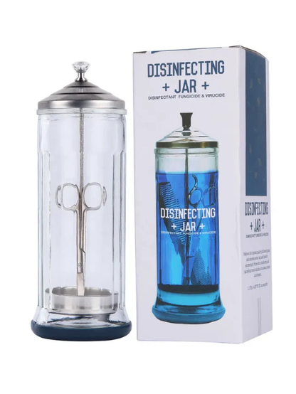 Disinfecting Glass Jar