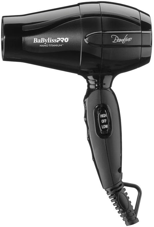 BaBylissPRO Nano Titanium Bambino Compact Hair Dryer