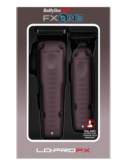 BabylissPRO FXONE Limited Edition LO-PROFX Clipper + Trimmer - Professional Tools