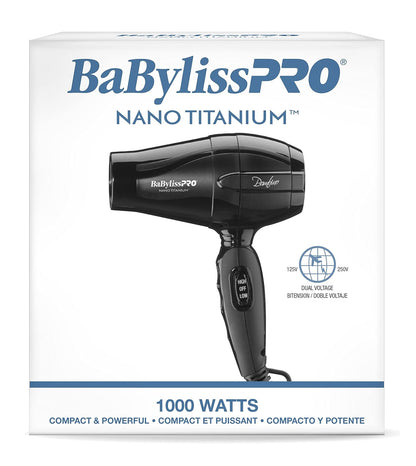 BaBylissPRO Nano Titanium Bambino Compact Hair Dryer