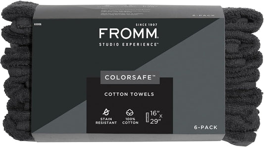 Fromm Colorsafe Cotton Towels - 6 Pack