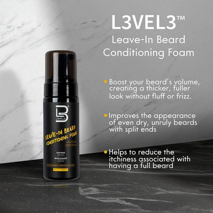 L3VEL3 Leave In Beard Conditioner