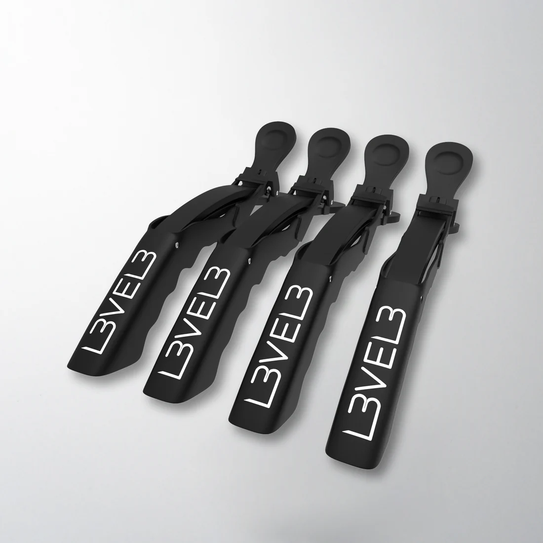 L3VEL3 Hair Croc Clips - 4 Pack