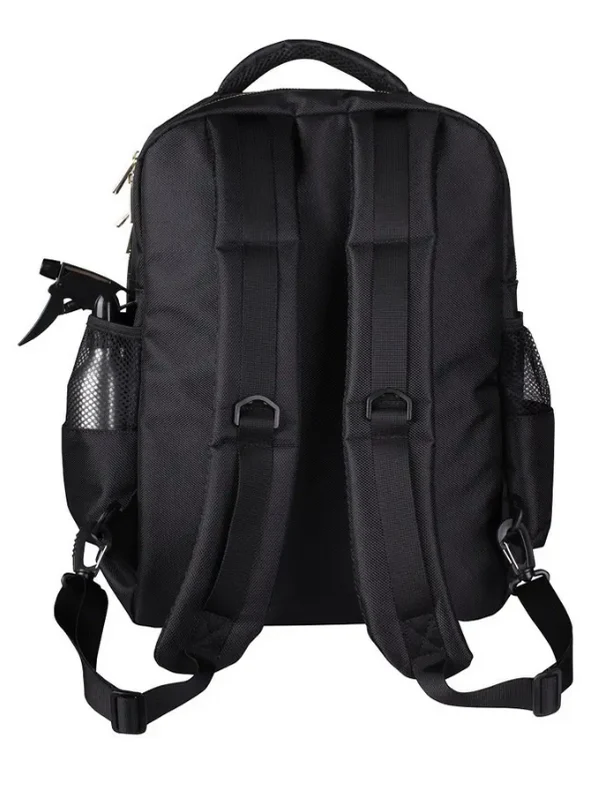 Percu Black Barber Travel Backpack